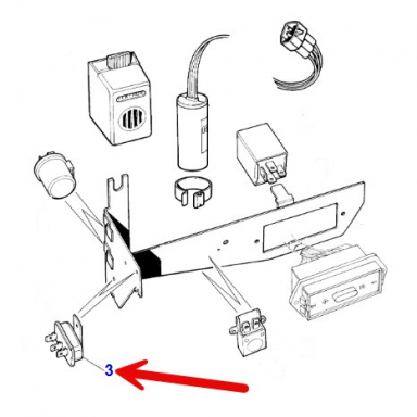 USED Lamp Failure Sensor, Red Dot  DAC1910